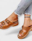 Orthopedic Leather Sandals