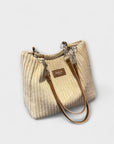 Lora. - Soft Cord Shoulder Bag