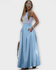 Tzafira – Elegant Maxi Skirt with High Waist