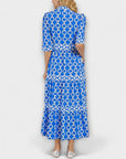 Juliette - Midi Dress with Chain Pattern
