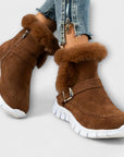 Warm lined Chelsea boots