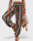 Scarlett - Tights with Ethnic Pattern