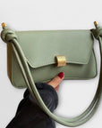 Lora - Vintage Fold-over Clutch Bag