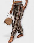 Scarlett - Tights with Ethnic Pattern