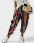 Burga - Cozy Cotton-Linen Pants