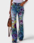 Hose with Flowers