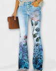 Hose with Flowers