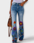 Hose with Flowers