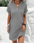 Milana™ | Tummy Coverage V-Neck Dress