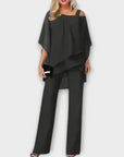 Chiffon Evening Set