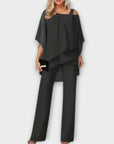 Chiffon Evening Set