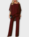 Chiffon Evening Set