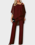 Chiffon Evening Set