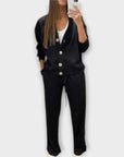 Chantal – Cardigan & Pants Set