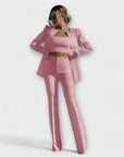 Selina - Stylish 3-Piece Set (Blazer, Top, Pants)