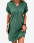 Milana™ | Tummy Coverage V-Neck Dress