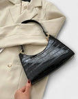Lora - Shiny Leather Bag