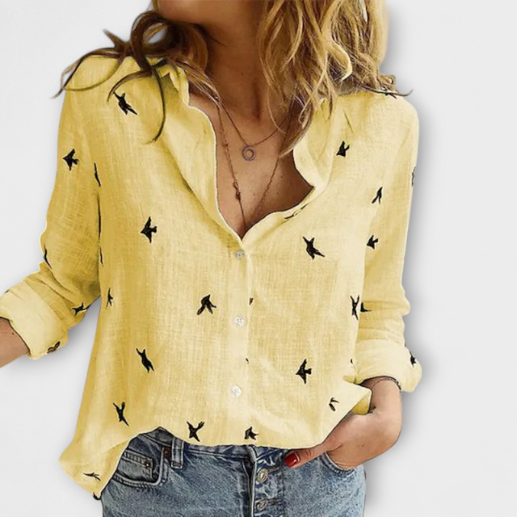 Nadia - Elegant Women&#39;s Blouse
