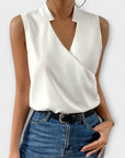 Soft Summer Top with V-Neck
