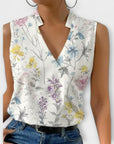 Soft Summer Top with V-Neck
