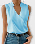 Soft Summer Top with V-Neck