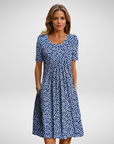 Marga | Elegant Dress with Tummy Coverage