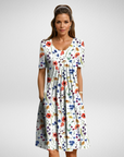 Marga | Elegant Dress with Tummy Coverage