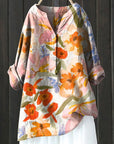 Farrah™ Elegant Floral Blouse