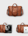Lora. - Large Leather Bag