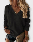 Jane - Cozy V-Neck Sweater