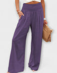 Thearya - Casual Wide Linen Pants