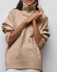 Katrielle - cozy turtleneck sweater