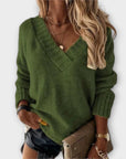 Jane - Cozy V-Neck Sweater