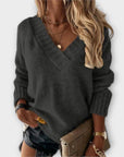 Jane - Cozy V-Neck Sweater