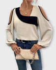 Scarlett - Blouse with Square Neckline