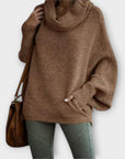 Ulrike - Elegant Women's Sweater in Turtle Shell Pattern