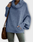 Ulrike - Elegant Women's Sweater in Turtle Shell Pattern