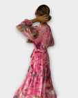 Evelyn - Aquarelle Dream Maxi Dress