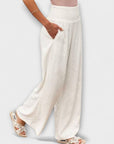 Thearya - Casual Wide Linen Pants