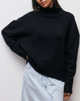 Katrielle - cozy turtleneck sweater
