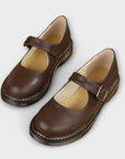 Women's Vintage Mary Jane Shoes – Classic Leather Shoes with Straps & Comfort Insole