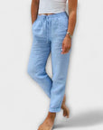 Stacy - Lightweight Linen Pants