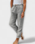 Stacy - Lightweight Linen Pants