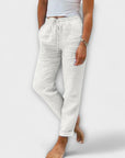 Stacy - Lightweight Linen Pants