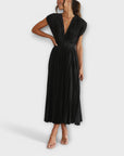 Maria - Stylish Pleated Dress