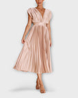 Maria - Stylish Pleated Dress