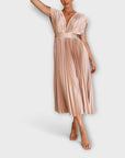 Maria - Stylish Pleated Dress