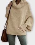 Ulrike - Elegant Women's Sweater in Turtle Shell Pattern
