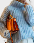Paulina - Soft Long-Sleeved Women's Hooded Sweatshirt