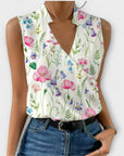 Soft Summer Top with V-Neck